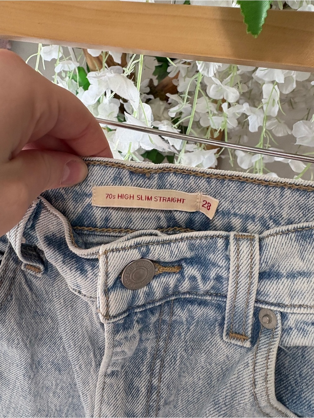 Levi's 70’s High Slim Straight Jeans - Picture 5 of 8